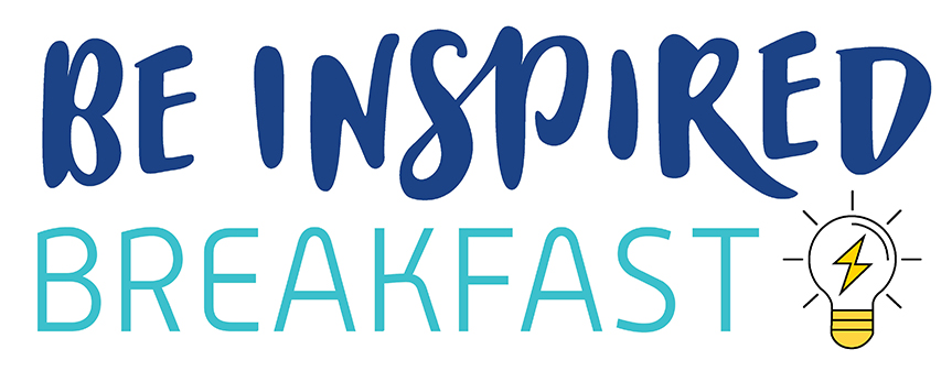 Be inspired breakfast event logo